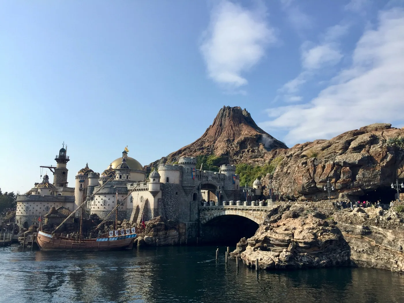 Mount Prometheus and the Fortress Explorations at Tokyo DisneySea