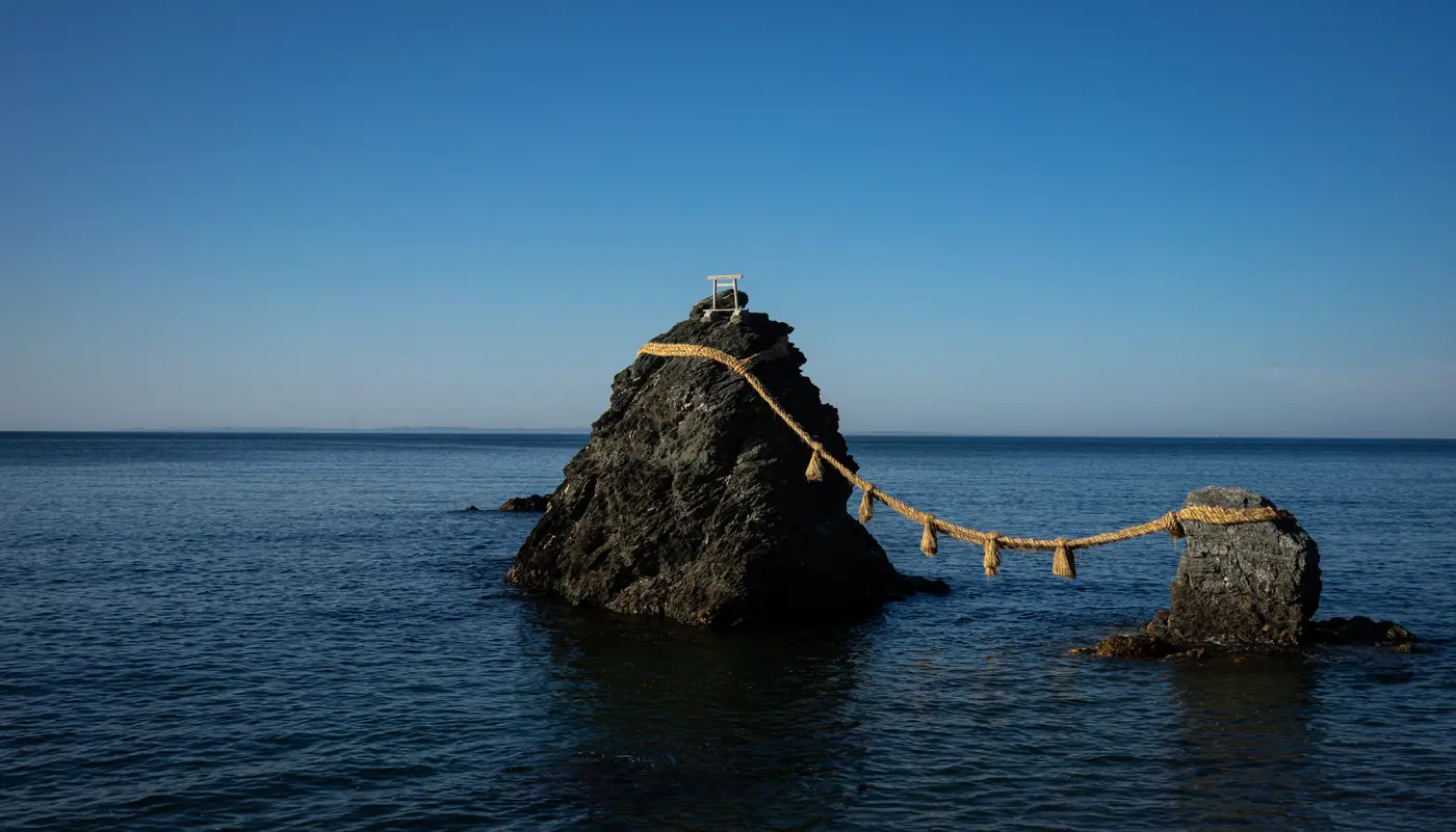 二見浦の夫婦岩