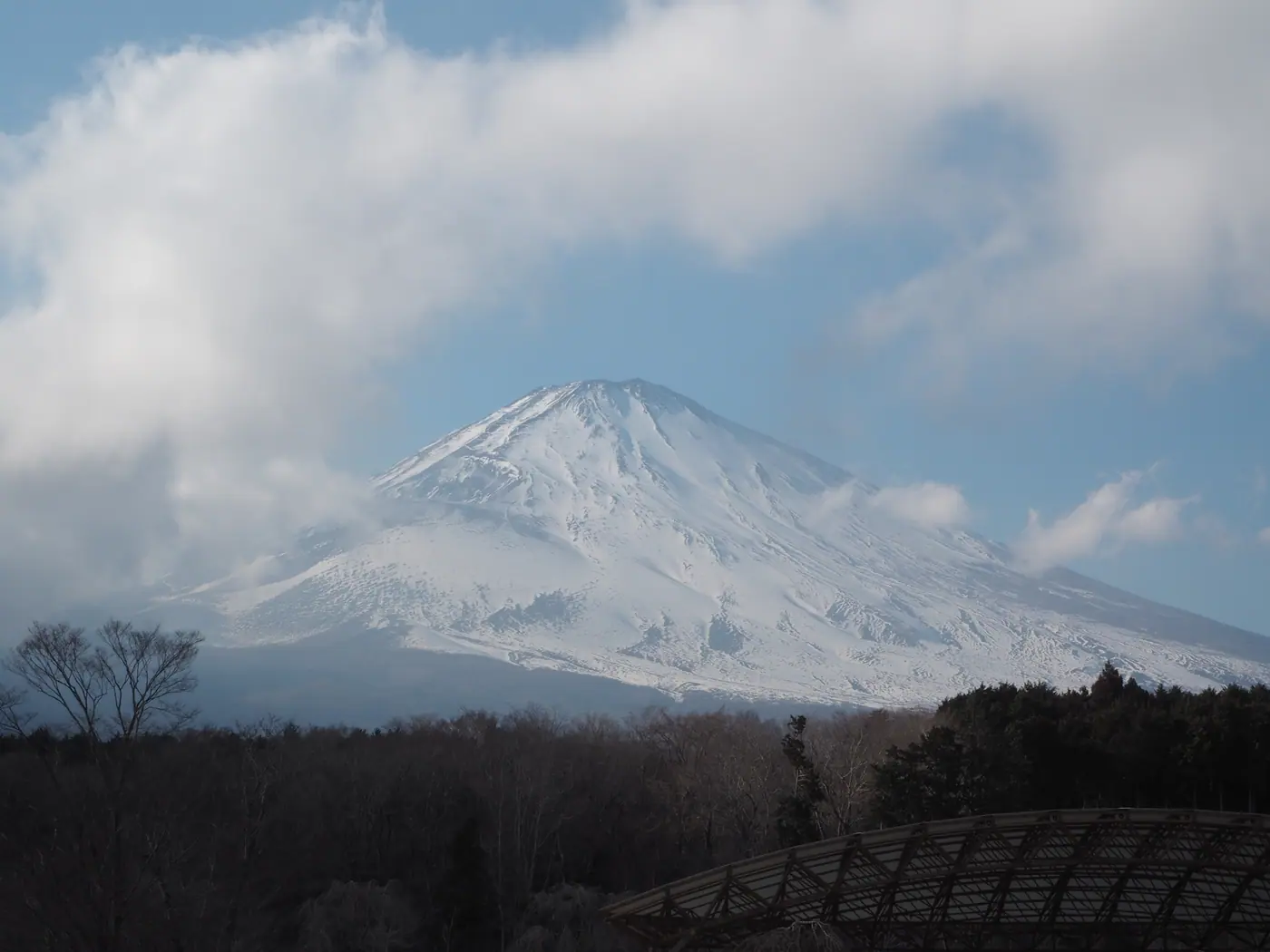 御殿場から見た富士山